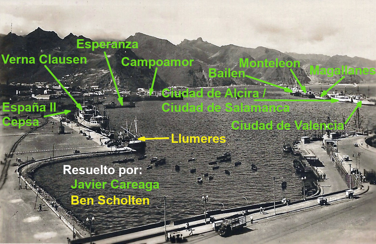 Desconocidos Santa Cruz de Tenerife - Coleccin de C. Kleiss