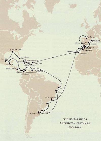 Itinerario suministrado por J.C. González