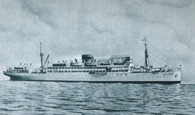 Trasmediterranea Ferry - Ciudad de Sevilla - postcard 6x4